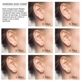 Classic & Contemporary 14K Gold Yellow 1 Carats Four-Prong Diamond Stud Earrings
