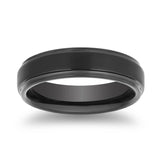 Black Tungsten 6 MM Comfort Fit Band
