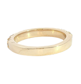 Elegant Diamond Bands 14K Yellow Gold 0.75 Carats Lab Grown Diamond Band