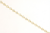 Sophisticated & Timeless Diamond Bracelets 14K Yellow Gold Bezel Set 1.0 Carats Diamond Tennis Link Bracelet - 7 Inch