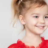 Sterling Silver Sweet Tooth Candy Multi Color  Enamel Earrings With Screw Back  For Children