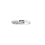 Elegant Diamond Bands 18K Gold White 1.00 Carats Diamond Anniversary Band