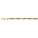 Yellow 14 Karat Gold Palm Link Bracelet