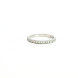 MPJ Exclusive Elegant Diamond Bands 14K Gold White Stackable 0.24 Carats Diamond Anniversary Band