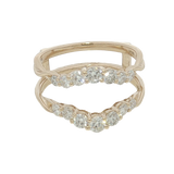 14K Yellow Gold 0.92 Carats Diamond Guard
