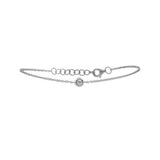 Sophisticated & Timeless Diamond Bracelets 14K White Gold 0.06 Carats Diamond Bracelet - 7 Inch