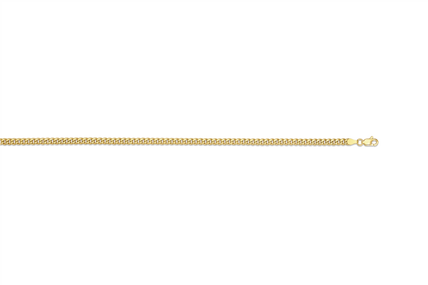 Yellow 10 Karat Gold Cuban Link Chain
