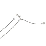Elegant & Durable Designs 14K Gold 1.0mm White Wheat Chain, 22 Inch