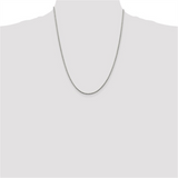 Sterling Silver 1.85mm Rope Chain