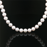 Elegant Pearl Necklaces & Pendants 14K White Gold 7.0 - 7.5 MM Saltwater Akoya Cultured Pearl Necklce - 20 Inch