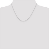 Sterling Silver 1.25 MM Cable Link Chain