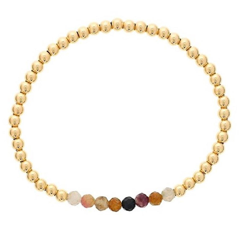 Tourmaline Bead Bracelet