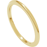 14K Yellow Gold Comfort Fit 1.5 MM Half Round Band