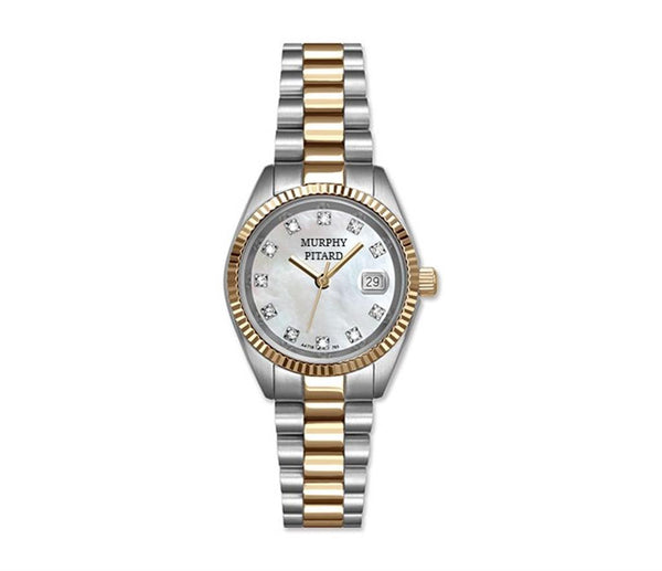 Murphy Pitard Signature Two-Toned Stainless Steel Watch - Case Size 29.8 MM