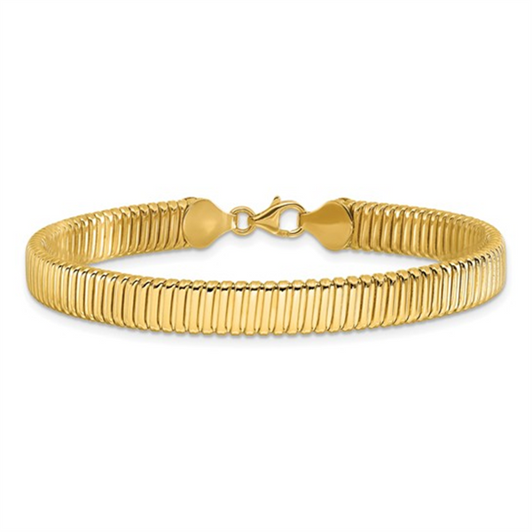 Yellow 14 Karat Gold Bangle Bracelet