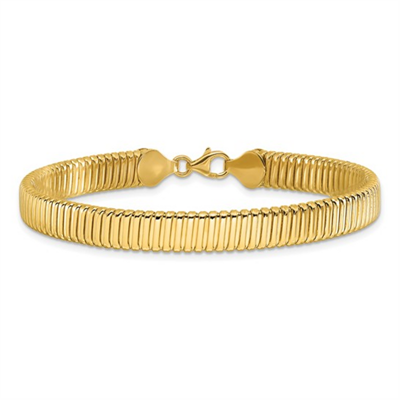 Yellow 14 Karat Gold Bangle Bracelet