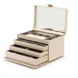 Wolf Luxury Lauren Large Ivory Jewelry Box