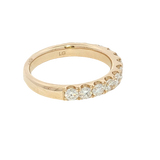 Elegant Diamond Bands 14K Yellow Gold 1.0 Carat Lab Grown Diamond Band