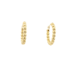 Yellow Gold Plated Small Hoop Earrings