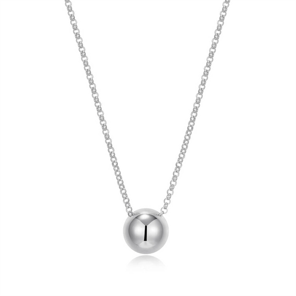 Sterling Silver Drop Necklace
