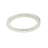 Elegant Diamond Bands 14K White Gold 0.50 Carat Lab Grown Diamond Band