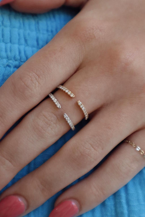 Elegant Diamond Bands 14K Gold Yellow Stackable 0.25 Carats Diamond Anniversary Band