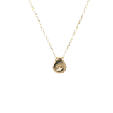 Elegant Diamond Necklaces 14K Yellow Gold 0.20 Carats Diamond Solitaire Necklace - 18 Inch