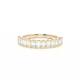 Elegant Diamond Bands 14K Gold Yellow Anniversary 1.05 Carats Diamond Anniversary Band
