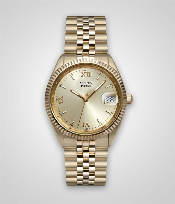 Murphy Pitard Signature Yellow Stainless Steel Watch - Case Size 35.5 MM