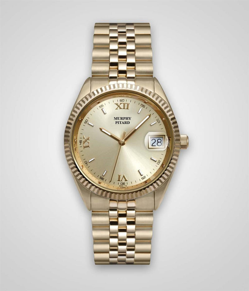 Murphy Pitard Signature Yellow Stainless Steel Watch - Case Size 35.5 MM