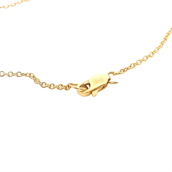 Elegant Diamond Necklaces 18K Gold Yellow 0.66 Carats Diamond Pear Halo Pendant Necklace - 18 Inch
