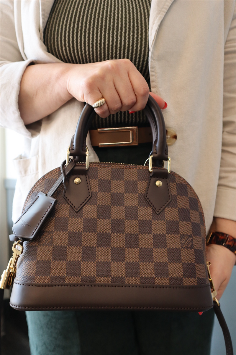 Louis Vuitton Damier Alma BB Hand Bag