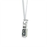 Elegant Diamond Necklaces & Pendants 14K Gold Two-Toned 1.34 Carats Fancy Yellow Cushion, Marquise & Round Diamonds Halo Pendant