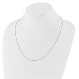 Elegant & Durable Designs 14K Gold 1.0mm White Wheat Chain, 22 Inch
