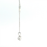 Elegant Diamond Necklaces 10K Gold White 1.00 Carats Diamond Solitaire Pendant Necklace - 18 Inch