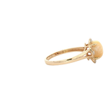 Bold & Elegant 14K Gold Yellow Accented Color Stone Fashion Rings - Diamond 1.54 Carats & Diamond 0.07 Carats
