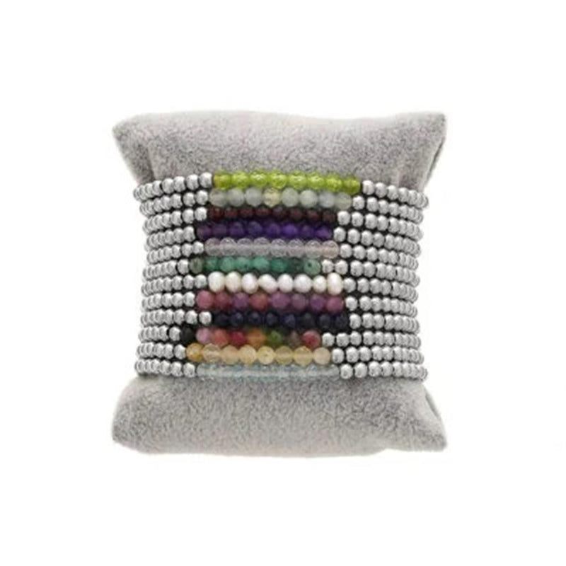 Amethyst Bead Bracelet