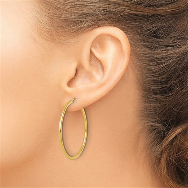 Precious Metal (No Stones) Earring