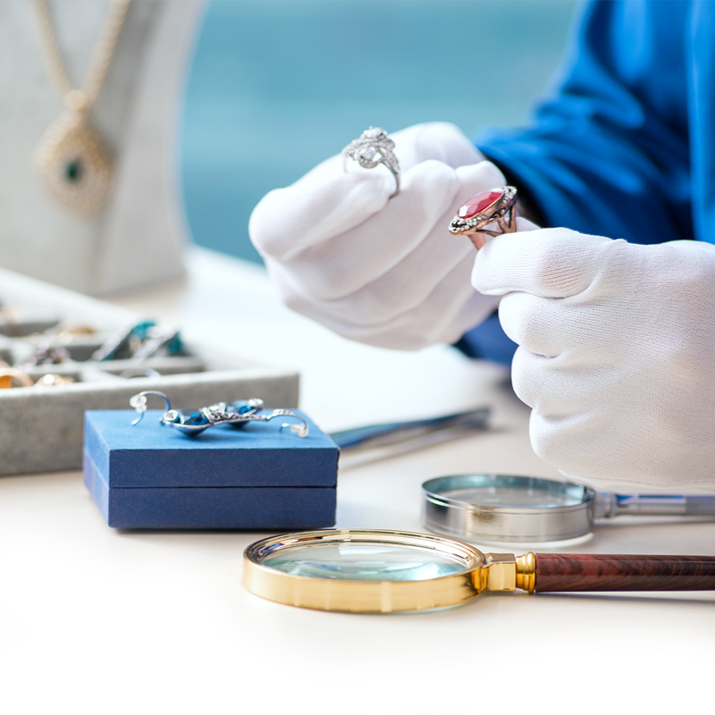Jewelry appraisal services